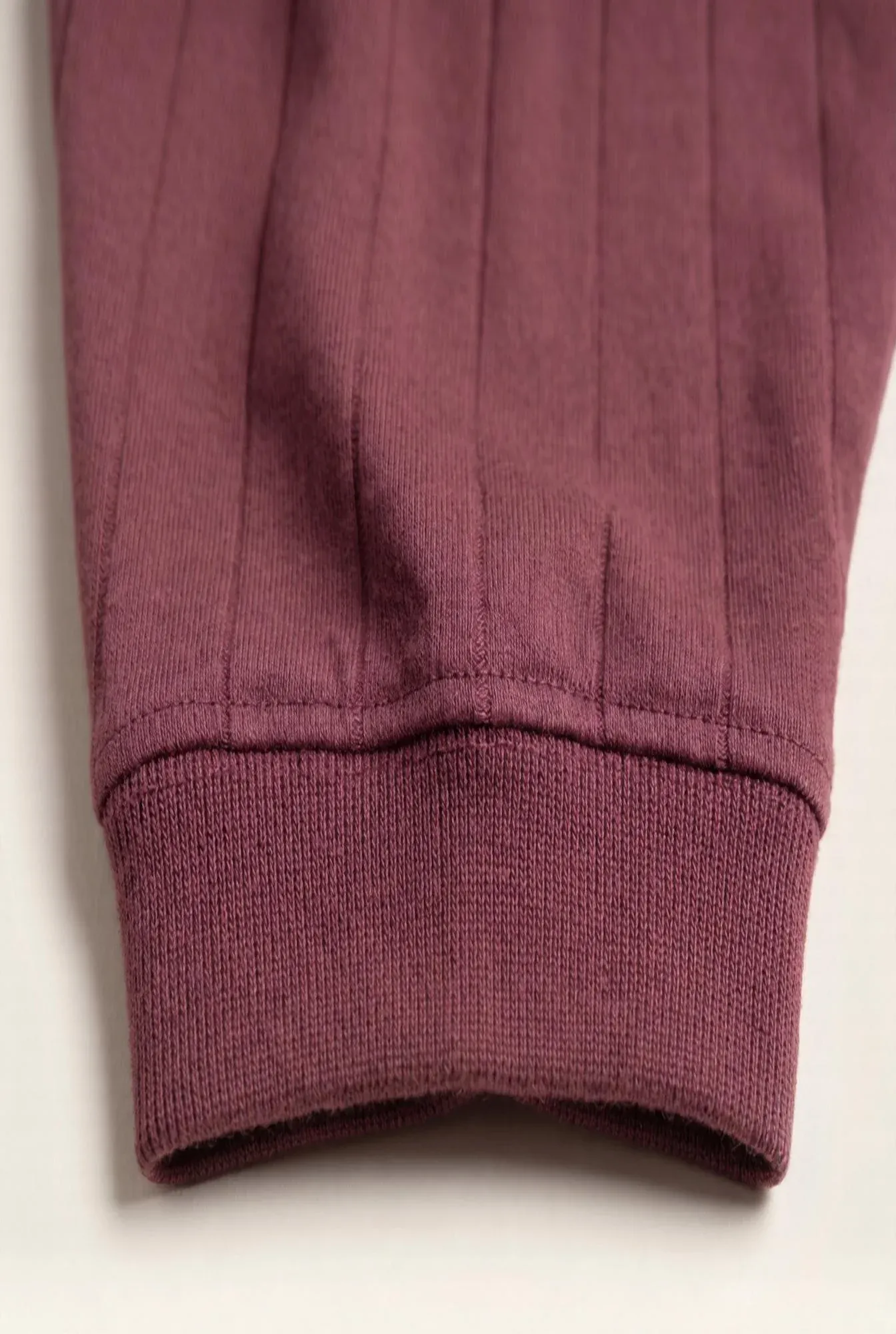 Maroon Drop Needle Button Polo Shirt - Image 4